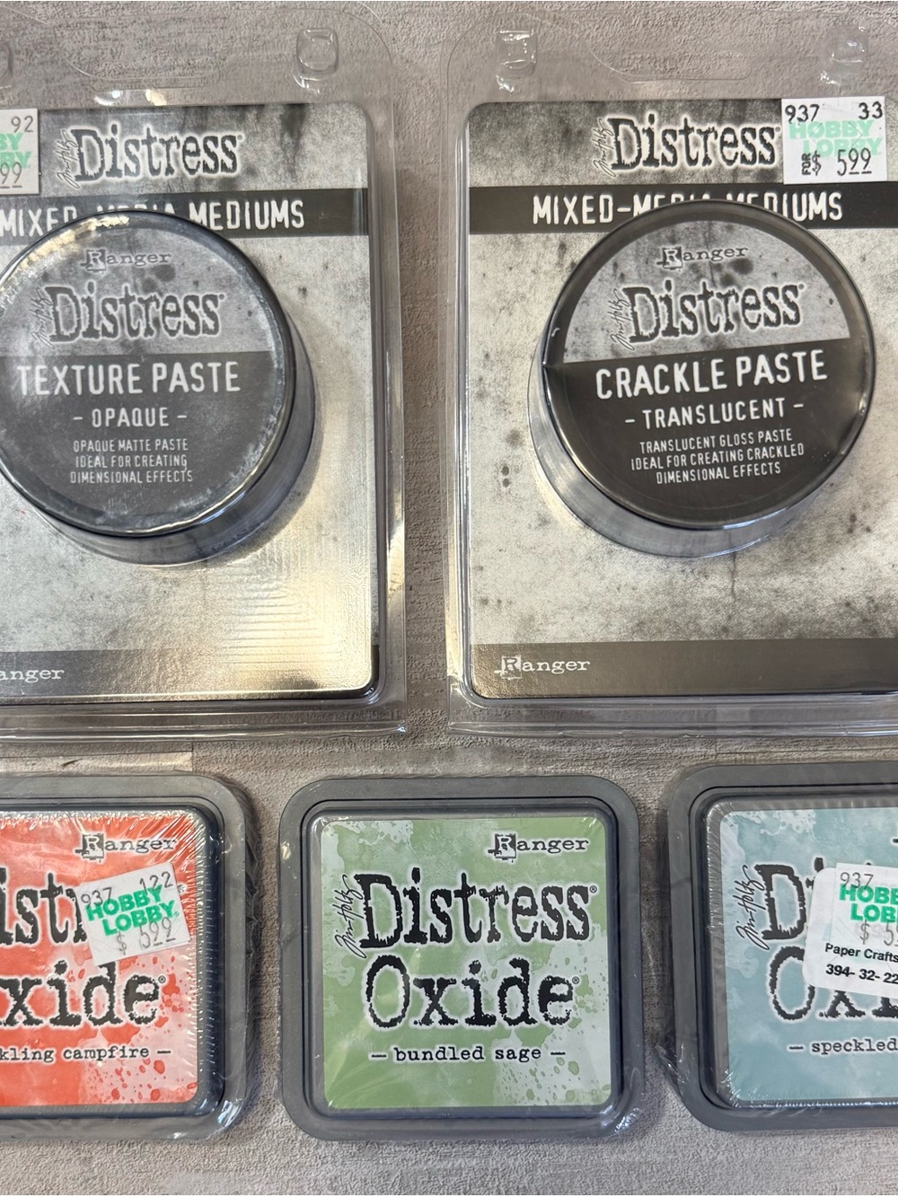 Ranger Distress Mixed-Media Set with Green Distress Oxide